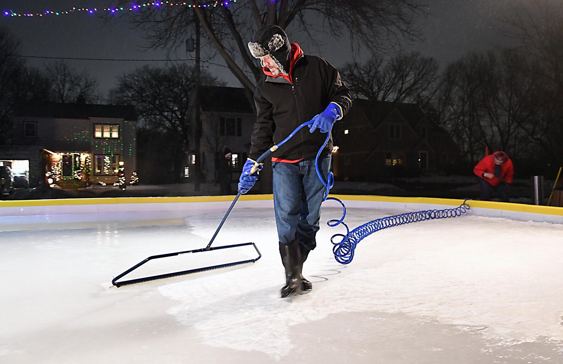 Dotson Park ice rink 3